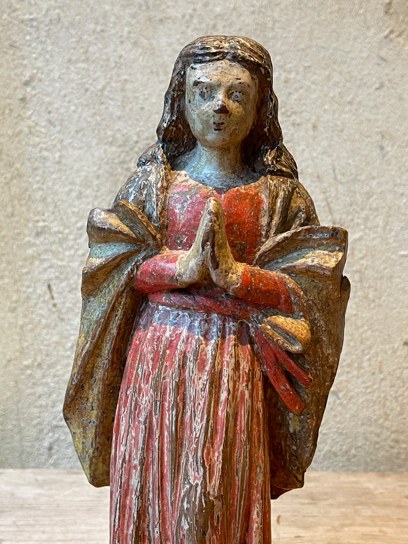 !!! STOLEN 30-01-2022 !!! Wooden Virgin Mary