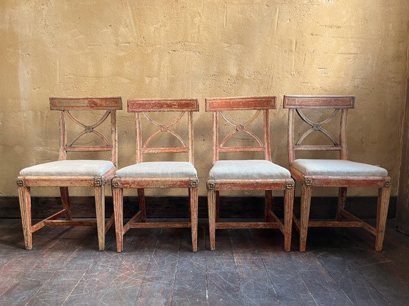 Set Swedish Bellman Chairs