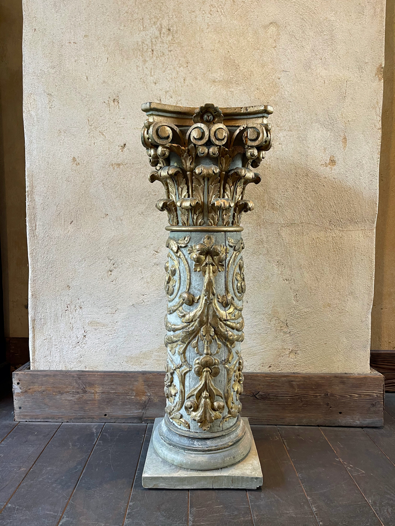 Italian Wooden Column