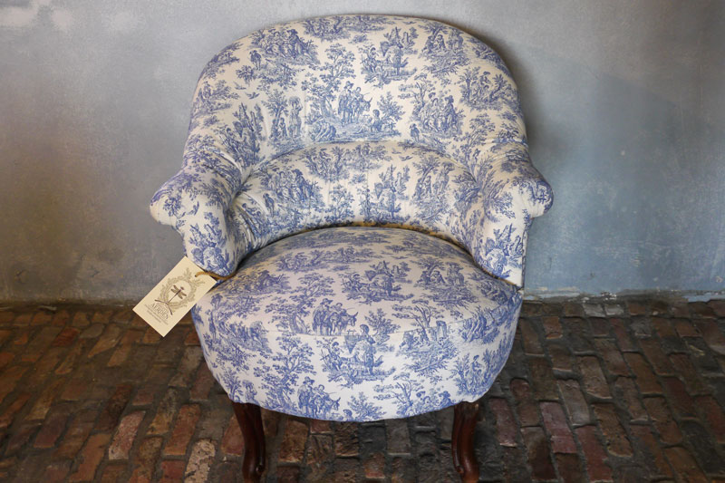 Fauteuil Crapaud Louis-Philippe